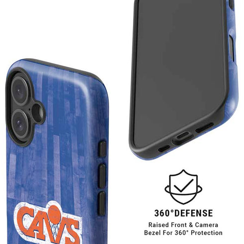 NBA Cleveland Cavaliers Hardwood Classics iPhone 16 Magsafe Impact Case